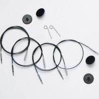 Тросик поворотный для съемных спиц, длина около 56см (готовая длина с спицами 80см) 